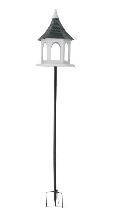 BIRDHOUSE GARDEN STAKE