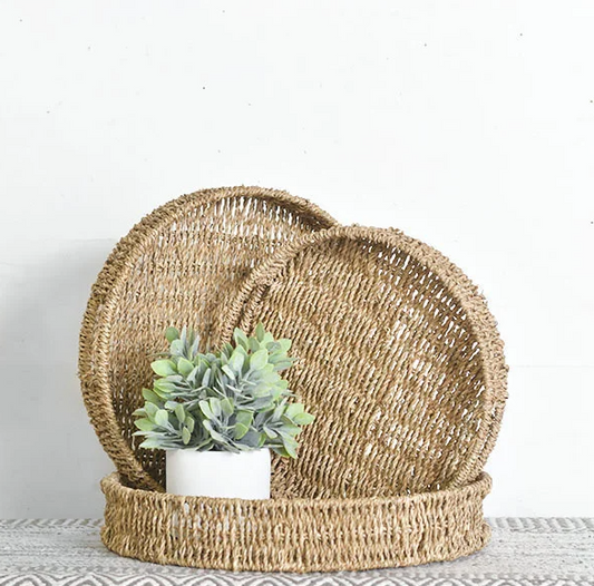 NATURAL ROUND BASKETS