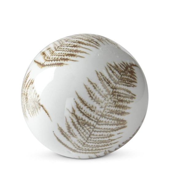 CERAMIC FERN BALL