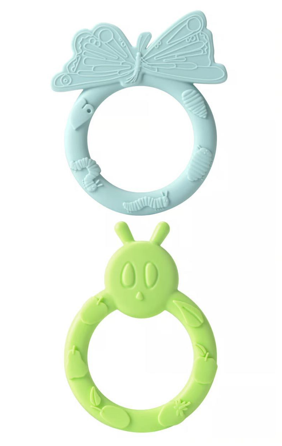 CATERPILLAR TEETHER RING SET