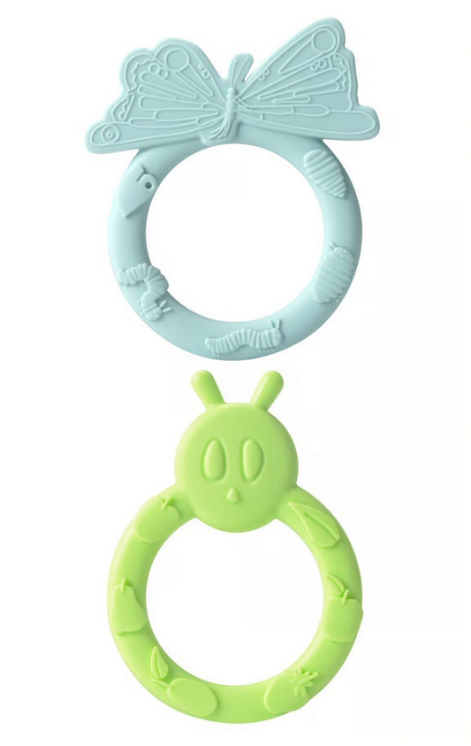 CATERPILLAR TEETHER RING SET