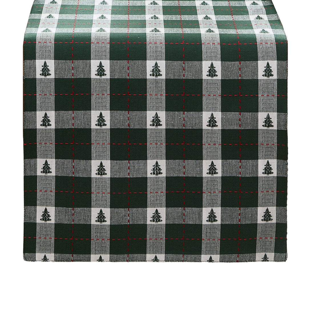 PLAID TREE TABLE RUNNER