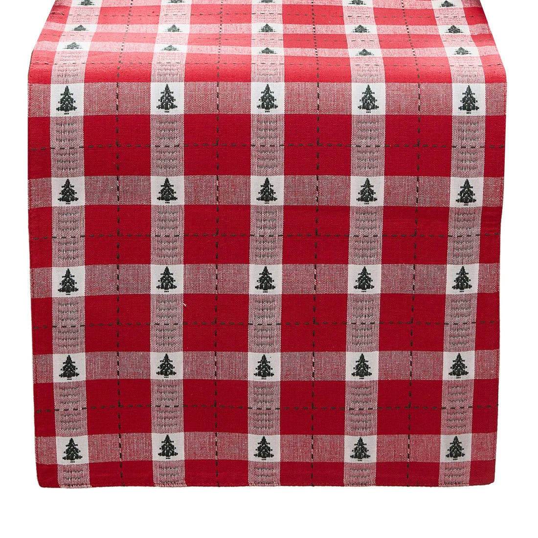 PLAID TREE TABLE RUNNER