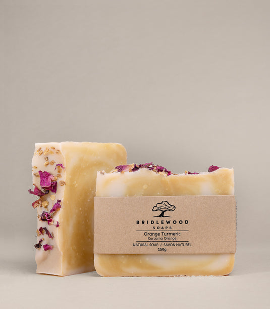 ORANGE TUMERIC NATURAL SOAP
