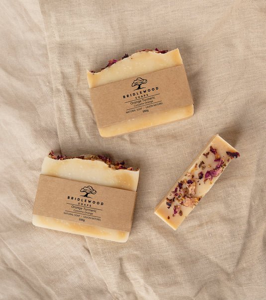 ORANGE TUMERIC NATURAL SOAP