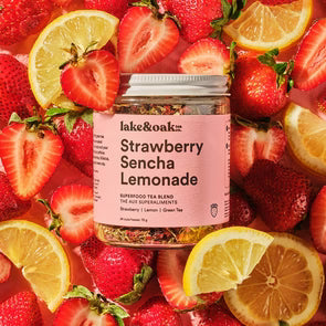 STRAWBERRY SENCHA LEMONADE SUPERFOOD TEA