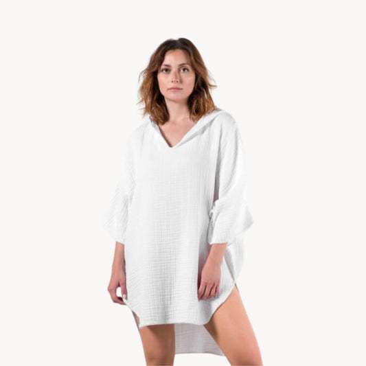 CRINKLE ADULT PONCHO