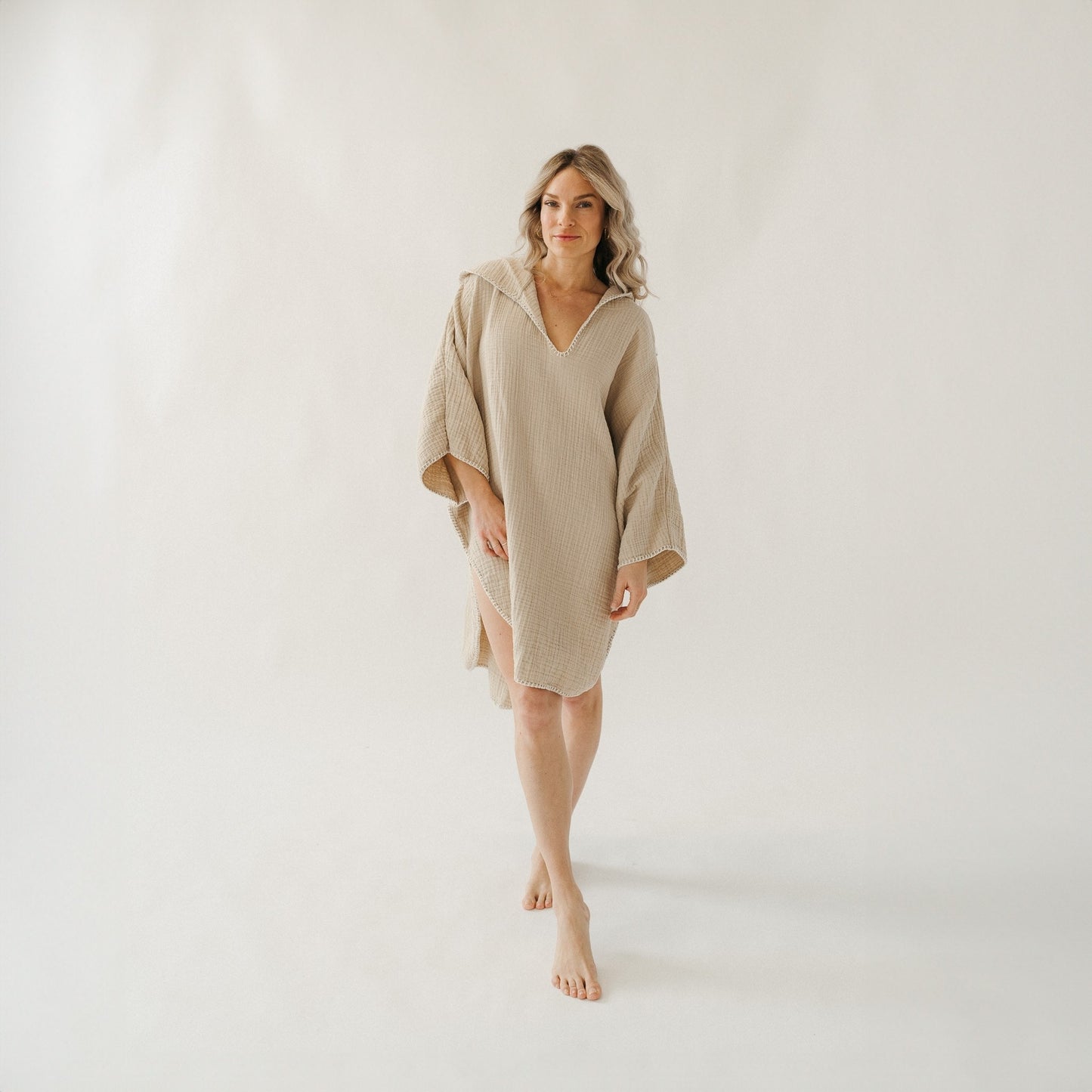 CRINKLE ADULT PONCHO