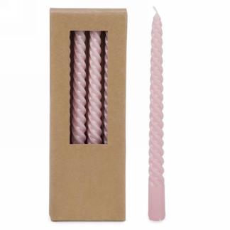 TWISTED PINK TAPERS