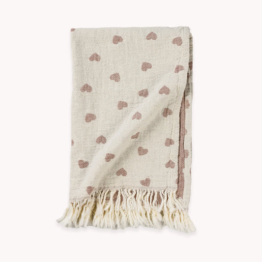 HAVE A HEART HAND TOWEL S/2