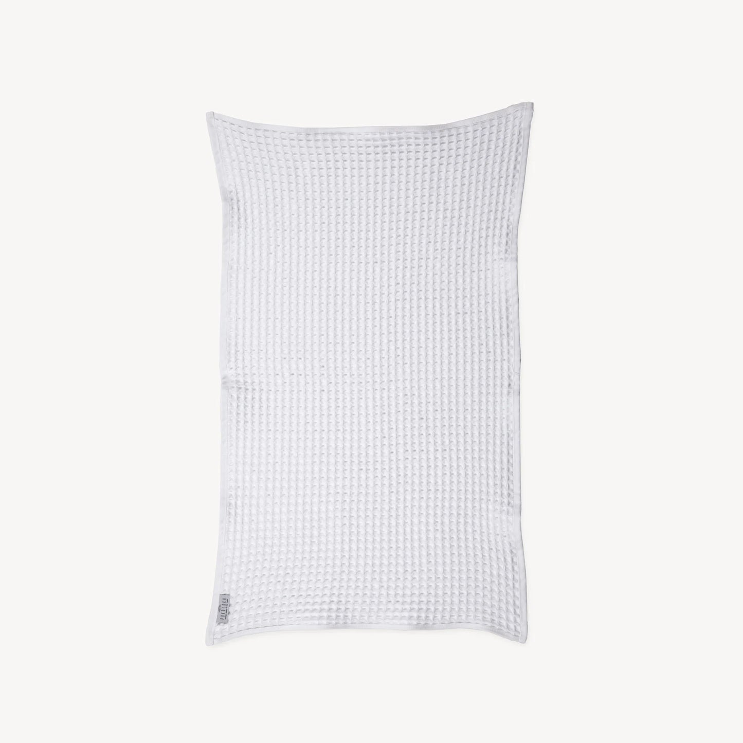 WAFFLE HAND TOWEL WHITE S/2