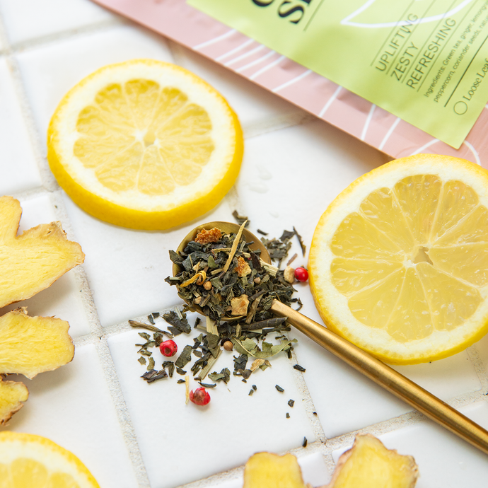 GINGER SPARKLE GREEN TEA
