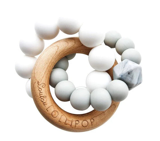 TRINITY SILICONE AND WOOD TEETHER