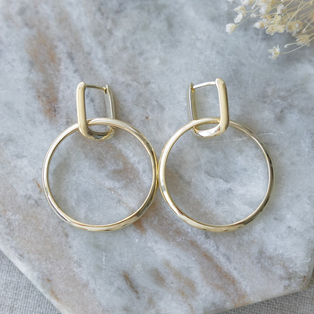TWOFOLD CIRCLE HOOPS