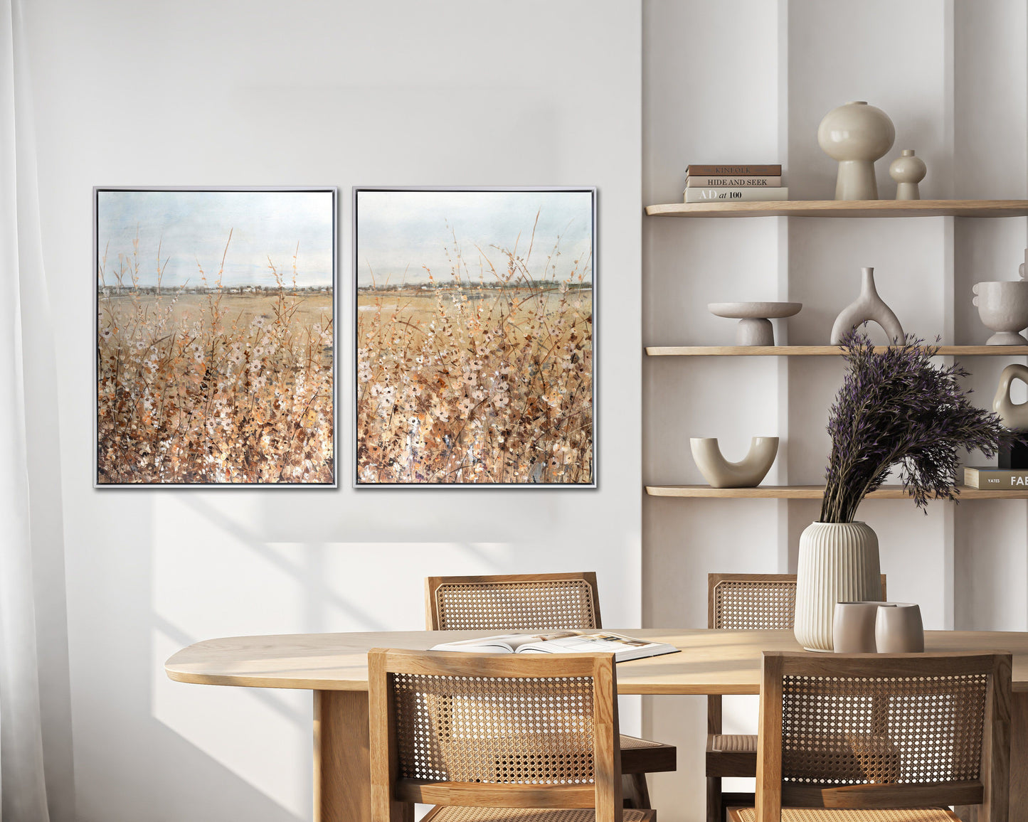 OCHRE LANDSCAPE CANVAS