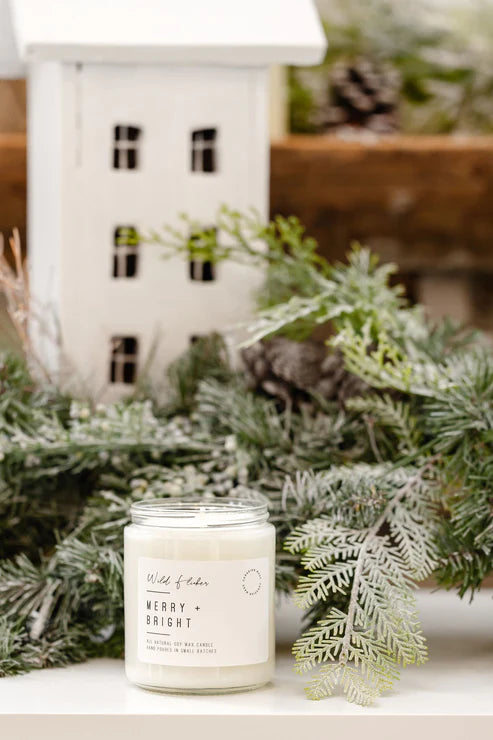 MERRY & BRIGHT SOY WAX CANDLE