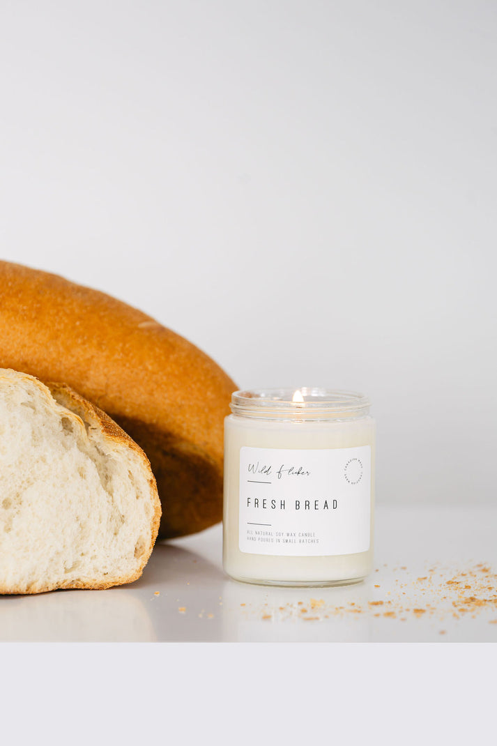 FRESH BREAD SOY WAX CANDLE