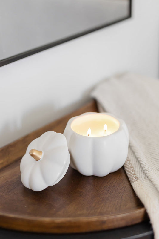FALLEN LEAVES DOUBLE WICK CANDLE