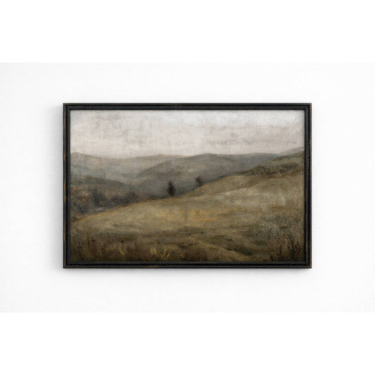 ROLLING HILLS NEUTRAL CANVAS PRINT