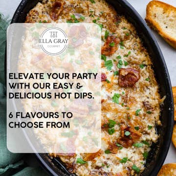 SMOKEY BACON CHEESEBALL DIP