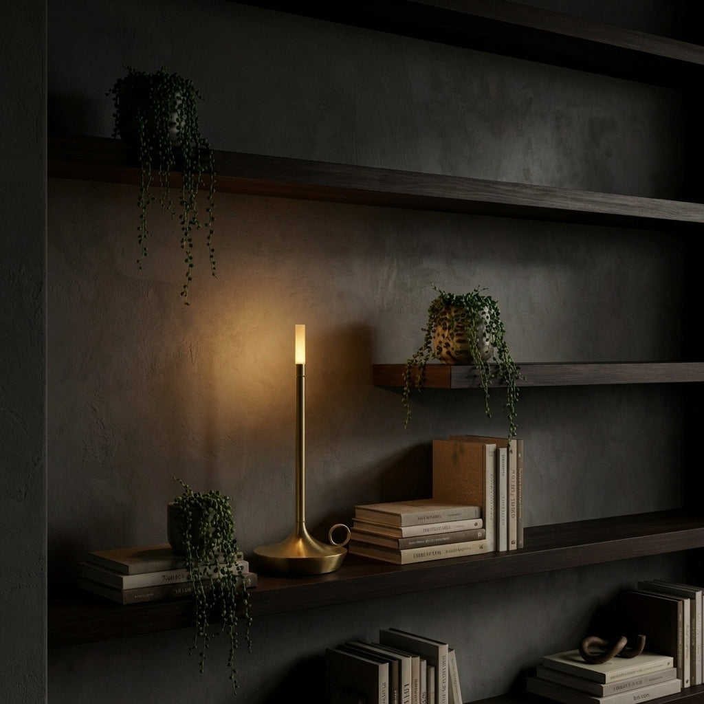 ARLO CORDLESS ALUMINUM TABLE LAMP