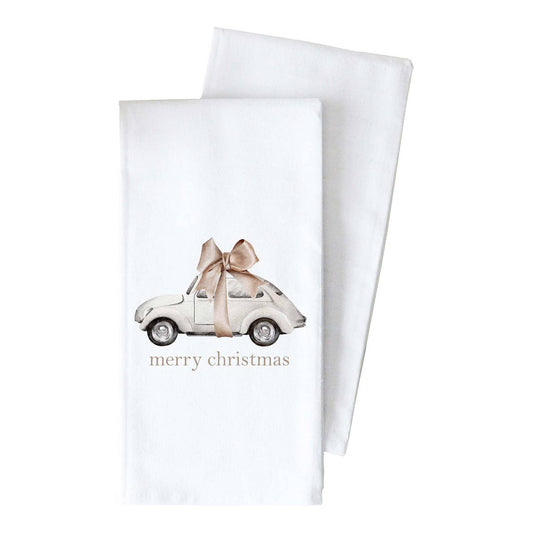 MERRY CHRISTMAS TEA TOWEL