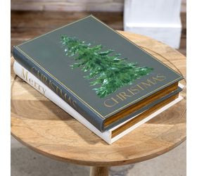 MERRY CHRISTMAS STORAGE BOOKS