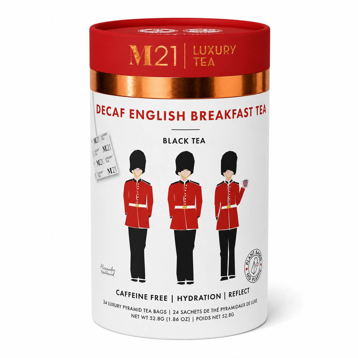 DECAF ENGLISH BREAKFAST HERBAL TEA