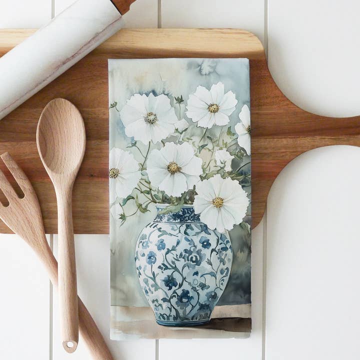 COSMOS TEA TOWEL
