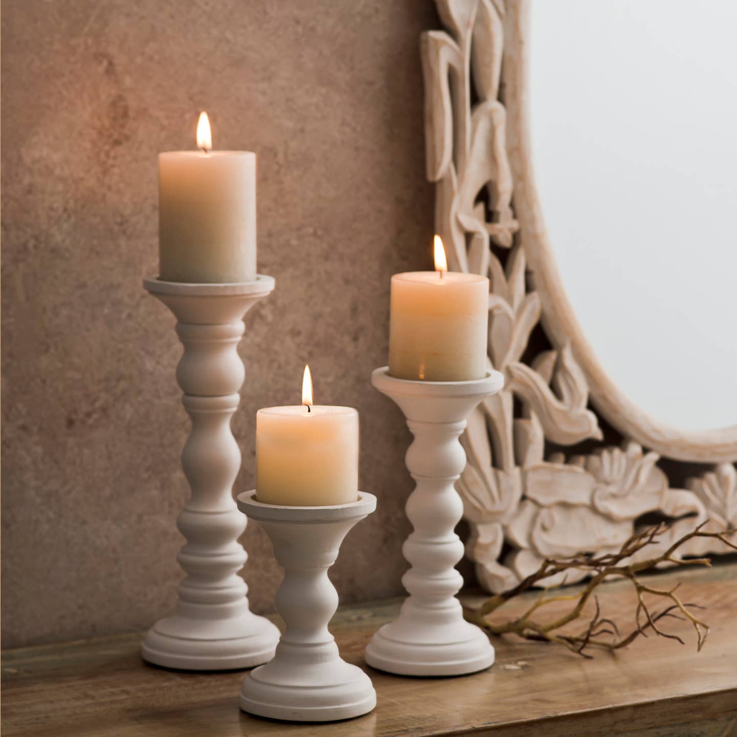 HANDCRAFTED MATTE WASH CANDLE HOLDER