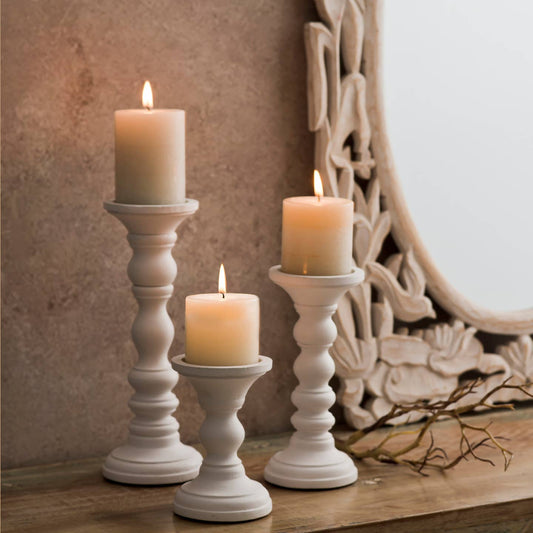 HANDCRAFTED MATTE WASH CANDLE HOLDER