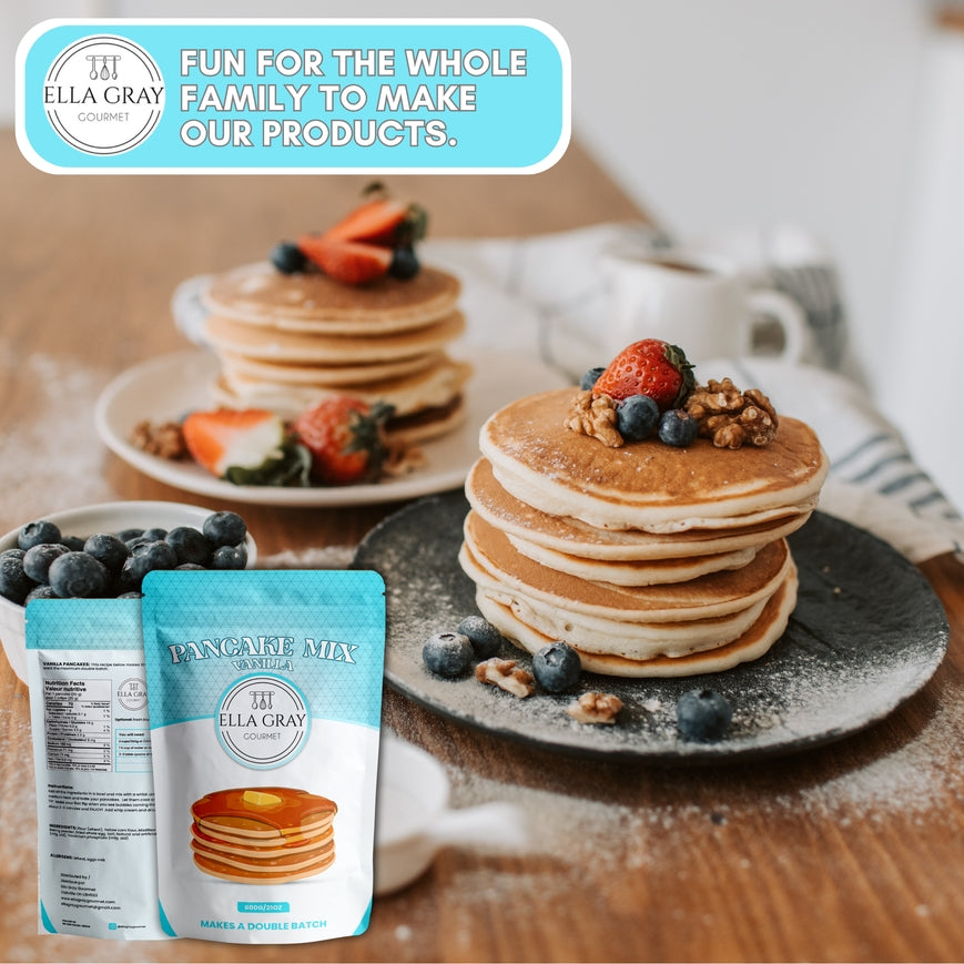 VANILLA PANCAKE RECIPE MIX