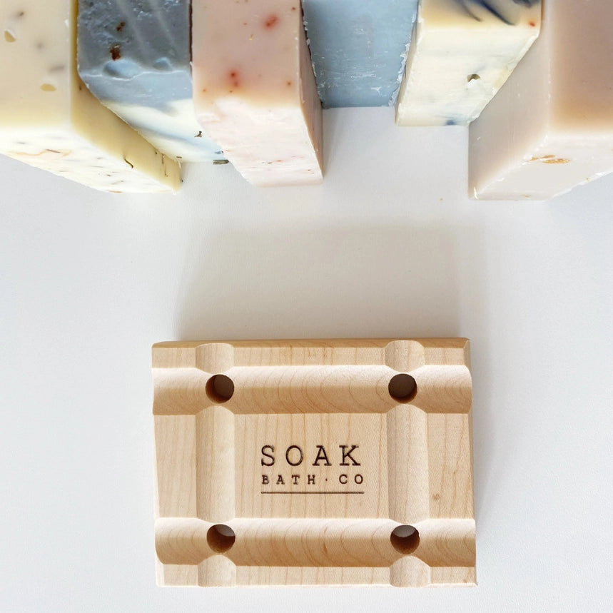 WOODEN SOAP SAVER TRAY