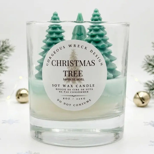 CHRISTMAS TREE DESSERT CANDLE