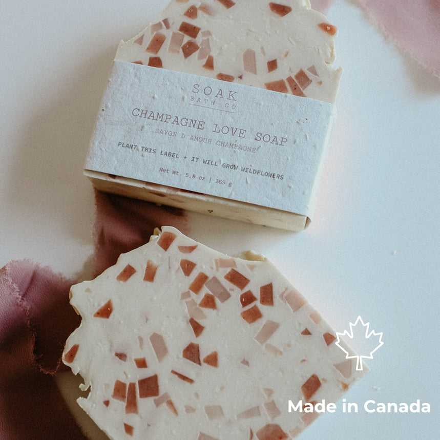 CHAMPAGNE LOVE SOAP BAR