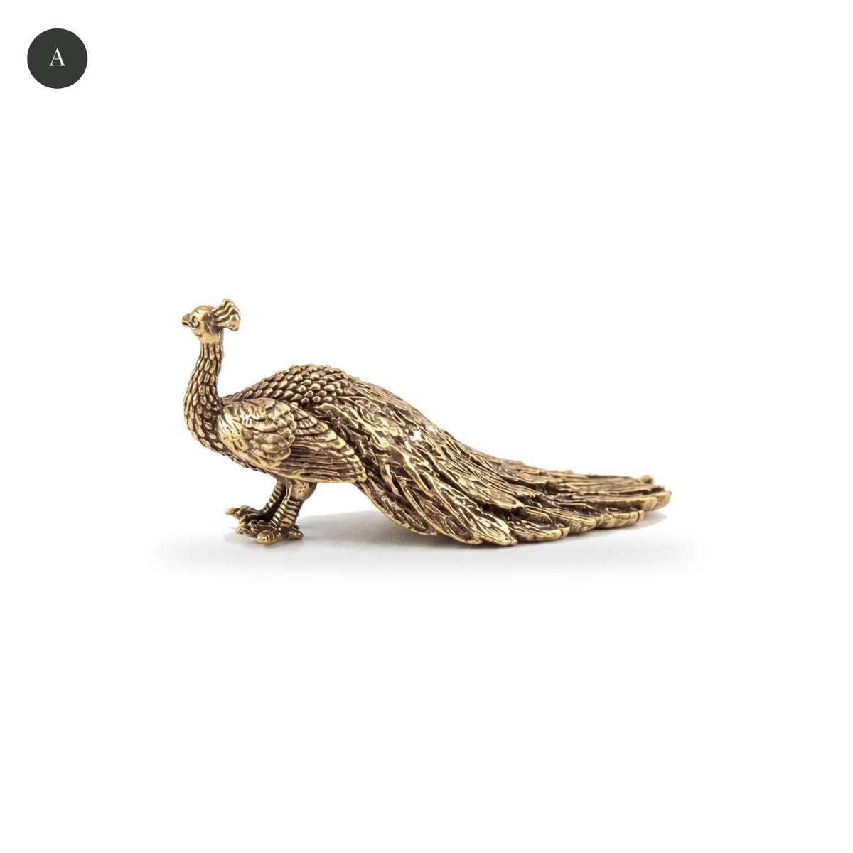 BRASS PEACOCK