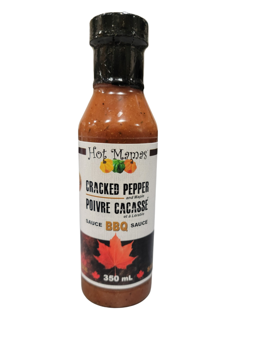 CRACKED PEPPER & MAPLE BBQ SAUCE