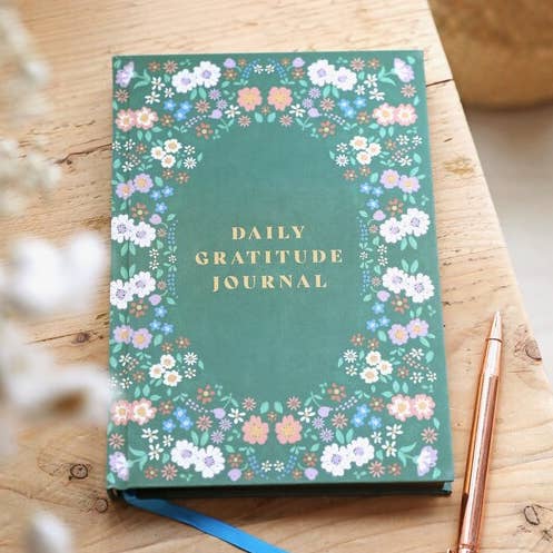 FLORAL DAILY GRATITUDE JOURNAL