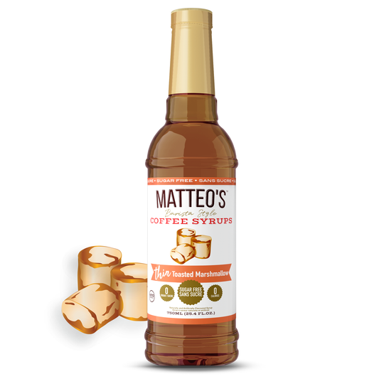 TOASTED MARSHMELLOW SUGAR FREE COFFEE SYRUP