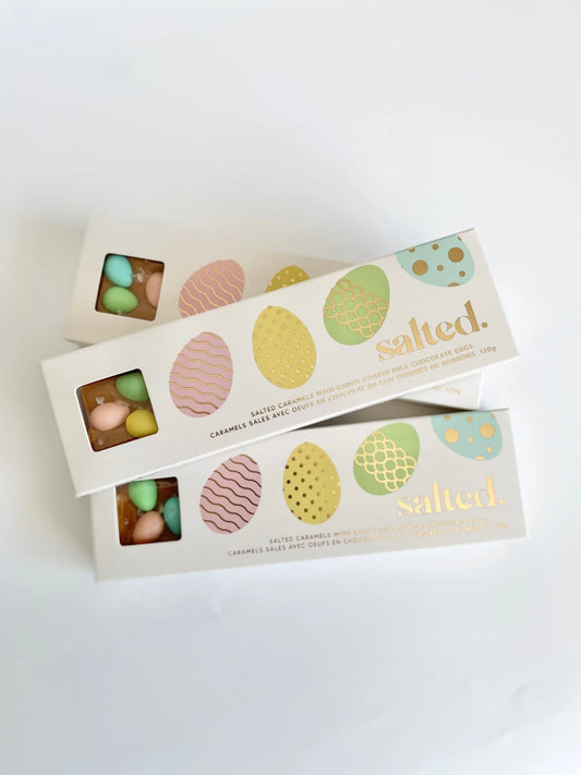 EASTER SALTED CARAMELS - 4PC