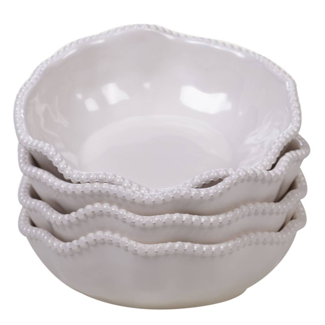 CREAM MELAMINE BOWL