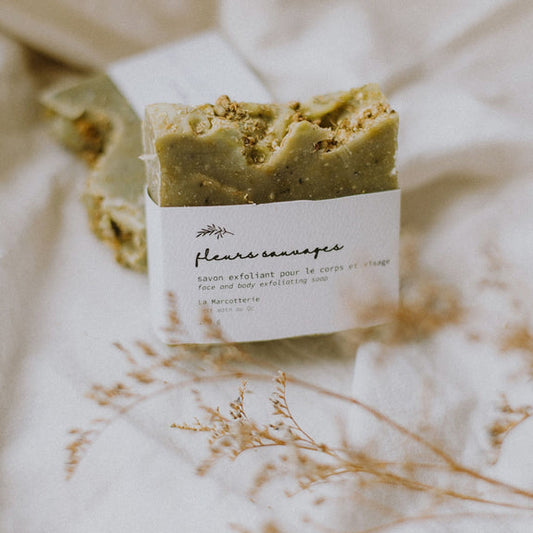 EXFOLIATING SOAP BAR - WILD FLOWERS