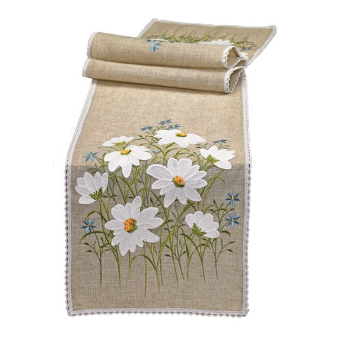 DAISIES TABLE RUNNER