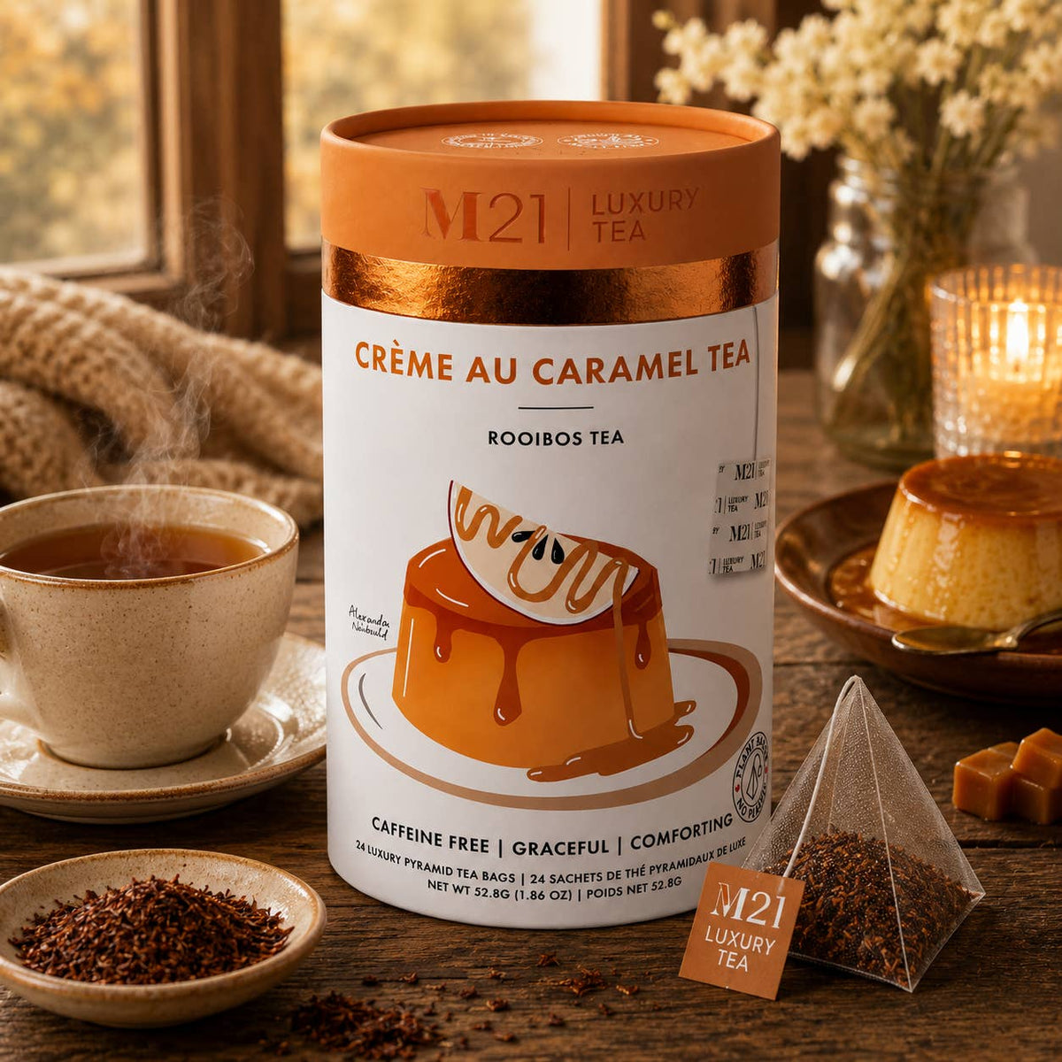 CREME AU CARAMEL HERBAL TEA