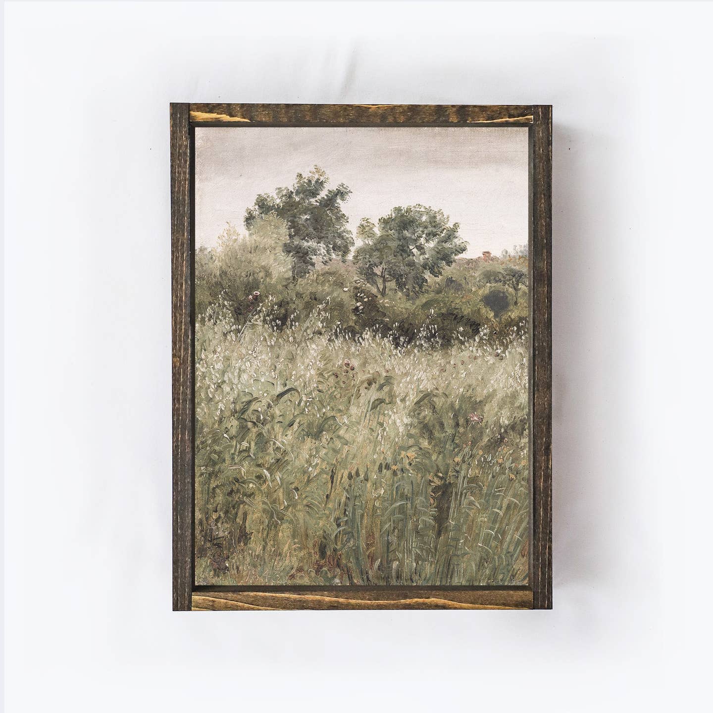 FALL HARVEST WOOD FRAMED ART