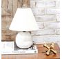 ROUGH WHITE CERAMIC LAMP