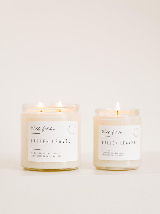 FALLEN LEAVES SOY WAX CANDLE