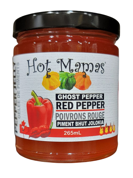 GHOST PEPPER RED PEPPER JELLY