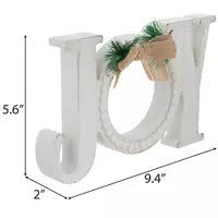 JOY BEADED TABLE DECOR