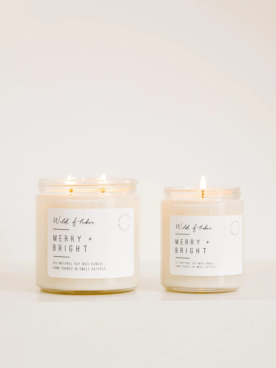 MERRY AND BRIGHT SOY WAX CANDLE